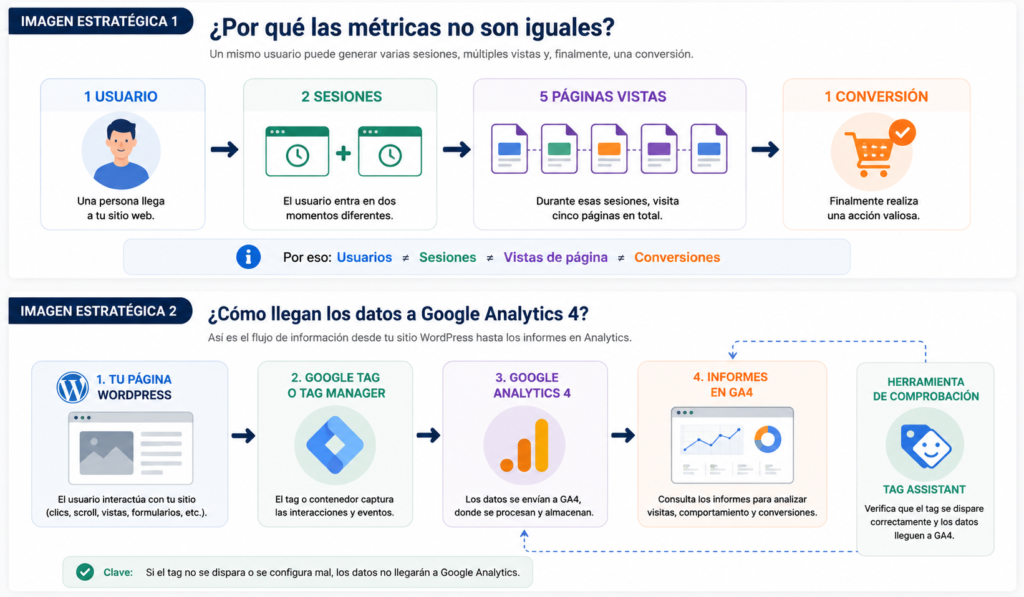 Cómo saber cuántas visitas tiene mi página web: 9 claves esenciales para medir el tráfico real 2 Cuántas Visitas Tiene Mi Página Web